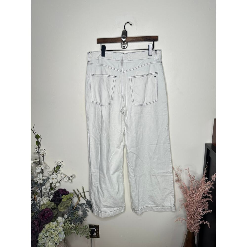 MADEWELL Superwide-Leg Utility Jeans in Vintage Canvas Sz 31 $148 {3F16} - Picture 3 of 7